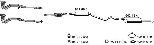 ERNST 050202 Exhaust System